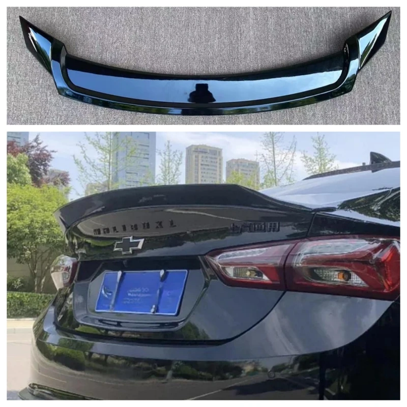 Спойлер для Chevrolet Malibu XL глянцевый спойлер из углеродного волокна на 2016-2022 год