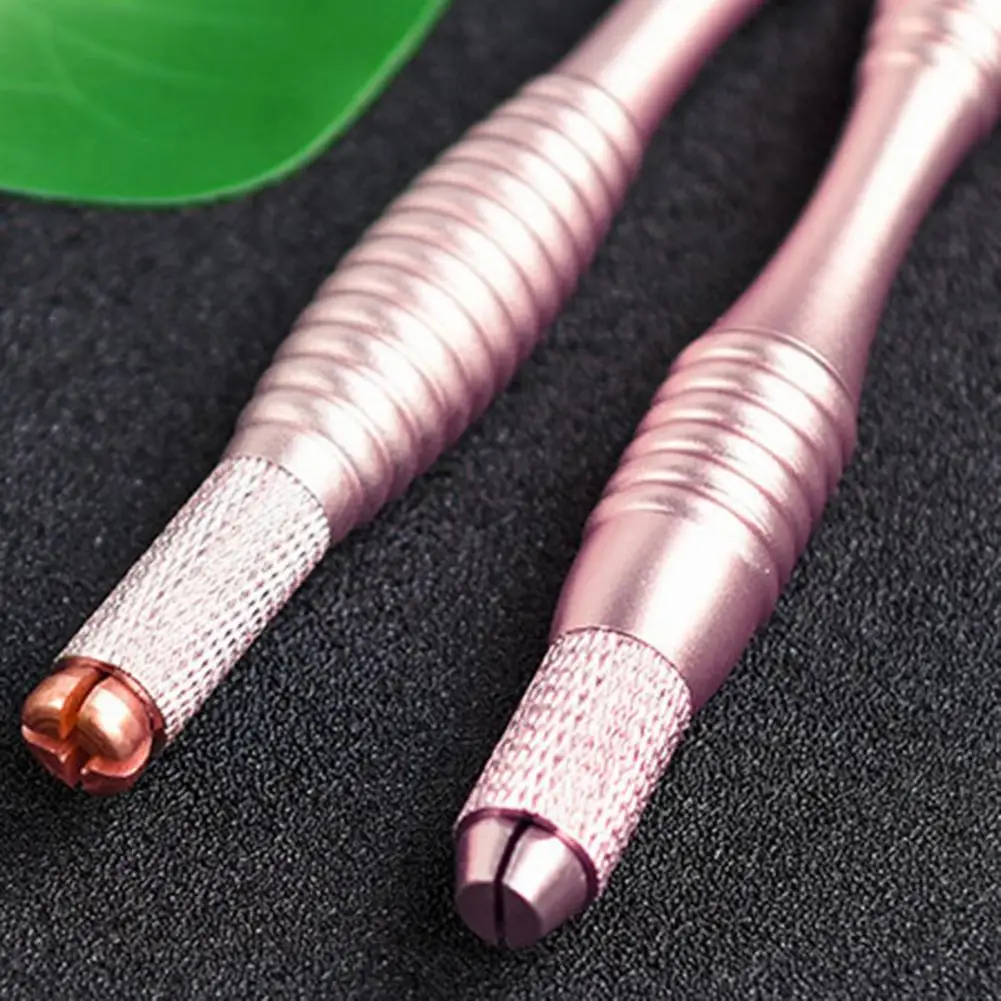 

Meticulous Workmanship Useful Tattoo Hand Poke Pigment Pencil Stainless Steel Eyebrow Pencil Four Clips for Personal Use