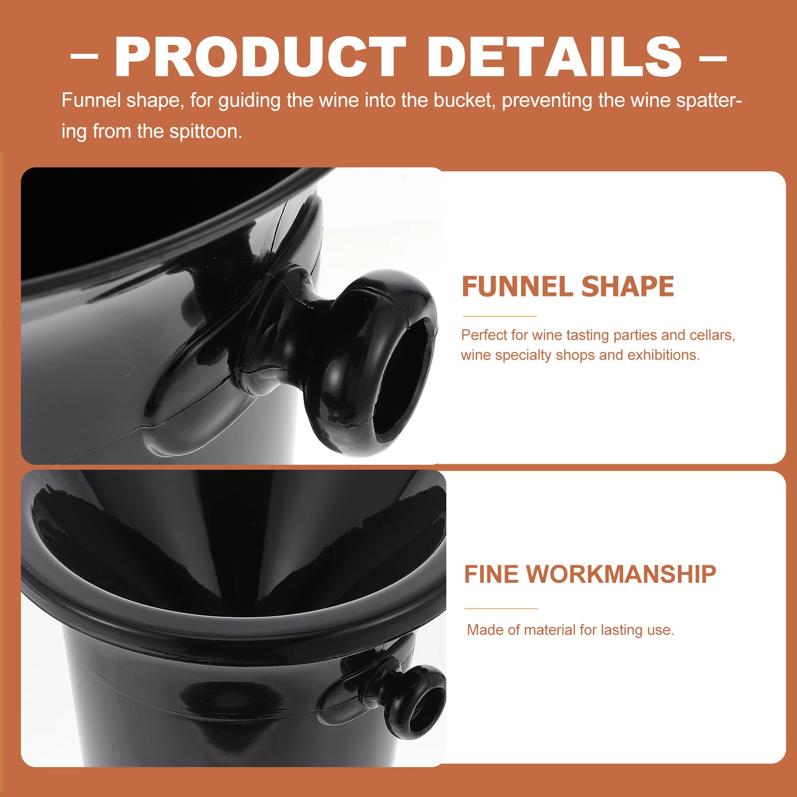 2 шт. дегустационная плевательница ведро для сброса контейнер пива черные