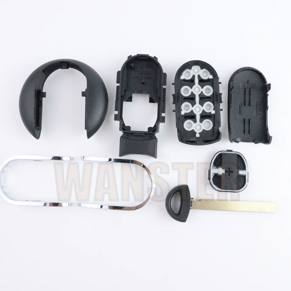 3 4 кнопки автомобильный брелок для ключей оболочка BMW Mini Cooper F54 F55 F56 F57 F60 2015 2016 2017 2018