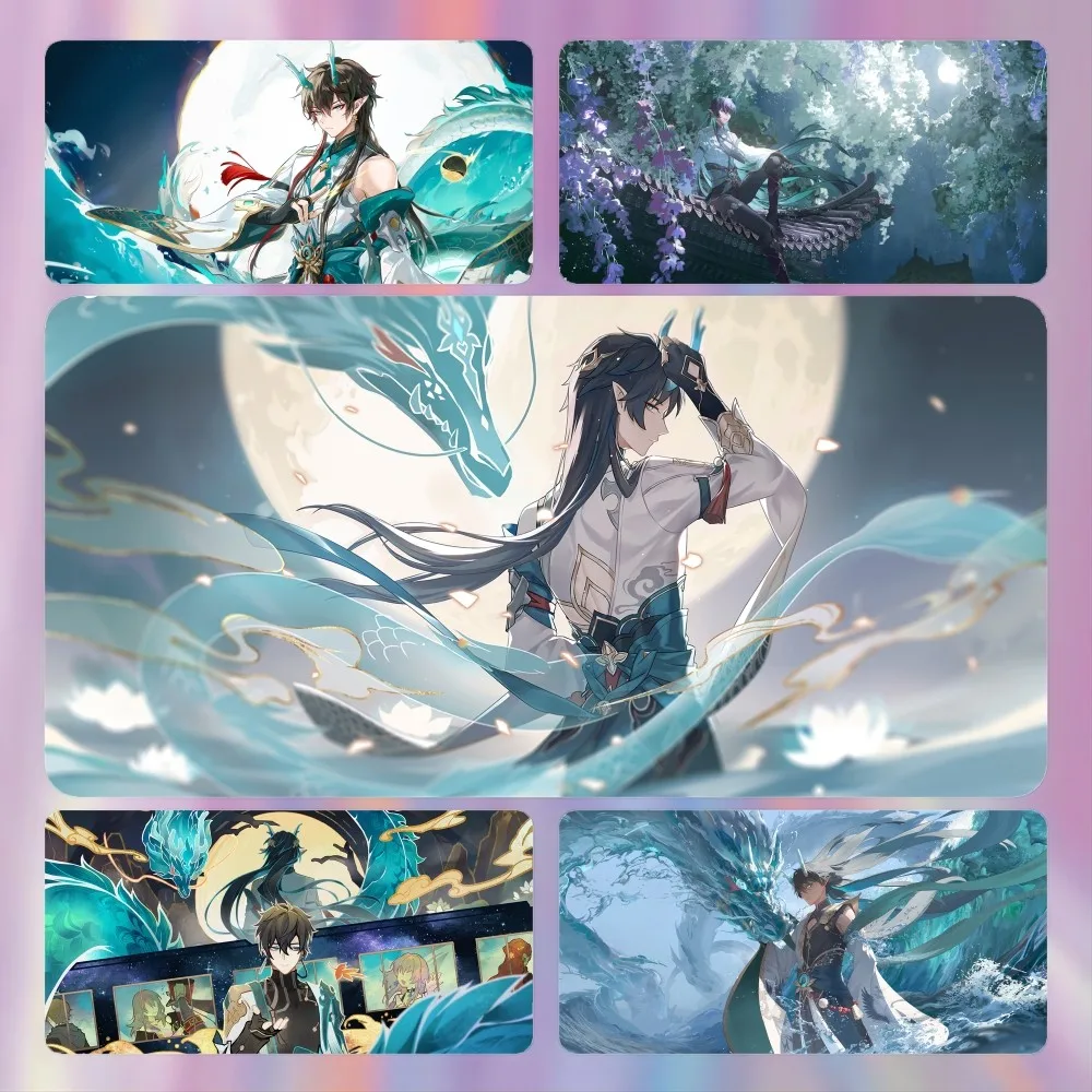 

Honkai Star Rail Yin Yuejun Mousepad , Gamer Desk Pad, Large Keyboard Pad, XXL Computer Accessories, Floor Mat, Room Decor Art