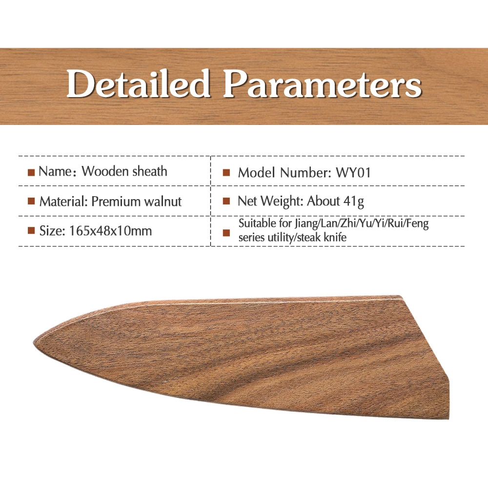 Ножны для ножа XINZUO из орехового дерева