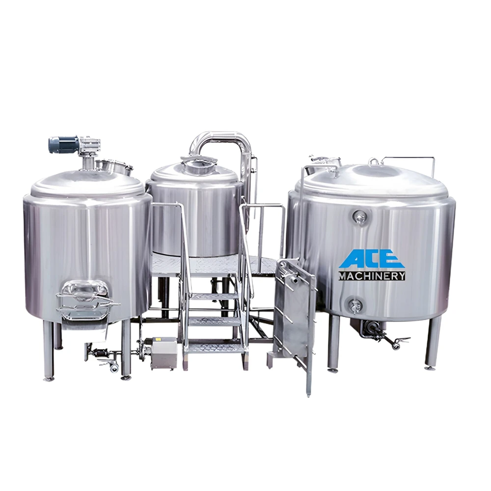 

1000L Steam Heated Brewhouse Commercial Making Machine Brewing Equipment Craft Beer Brewery Industrial Turnkey Project
