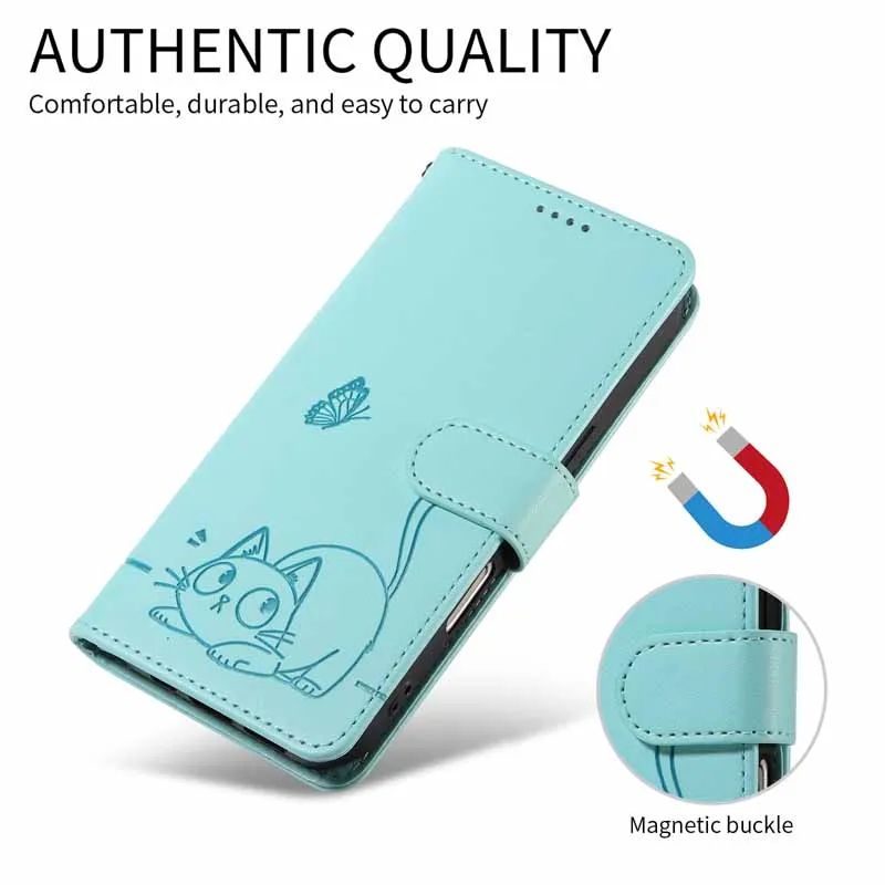 Фото Кожаный чехол для Motorola Moto G15 G35 G55 G75 G85 G14 G24 G34 G54 Power G84 G13 G23 G53 G73 Flip Wallet Card Stand Book Cover №3