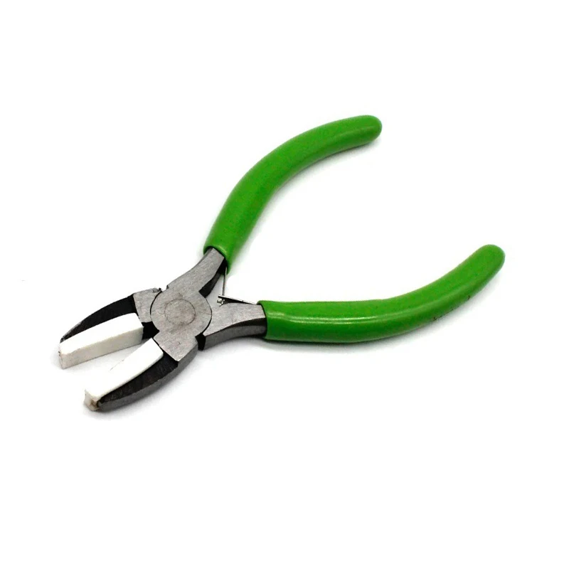 Нейлоновые плоскогубцы с плоским носом для ювелирных изделий сделай сам изгиба