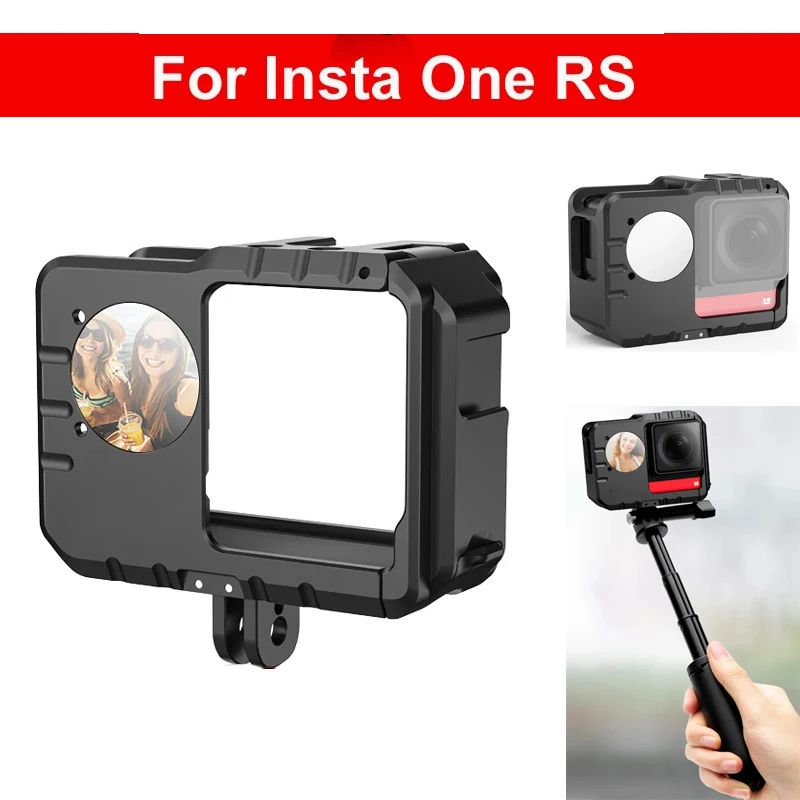 

Металлический защитный чехол для Insta360 One RS, защитная рамка, монтажный кронштейн, аксессуары для экшн-камеры Insta360 One RS