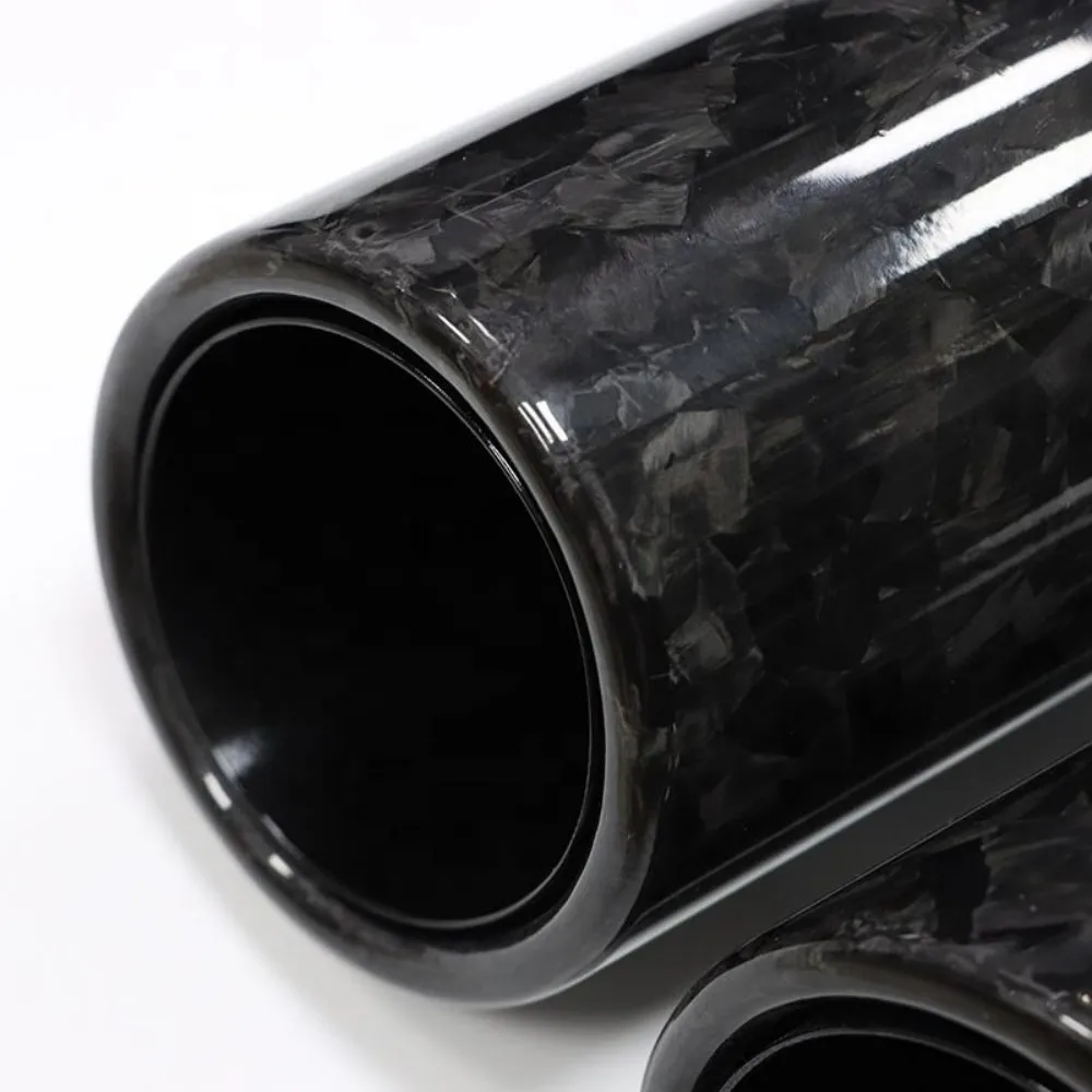 2 шт./комплект автомобильные выхлопные трубы из нержавеющей стали для Audi A4 A5 A6 A7 до