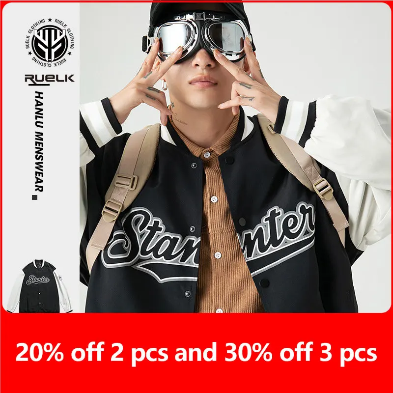 

Hip Hop Baseball Jacket Men Women Embroidery Jacket Letter Streetwear Jacket Fashion Spring Autumn Vintage Baseball Windbreaker