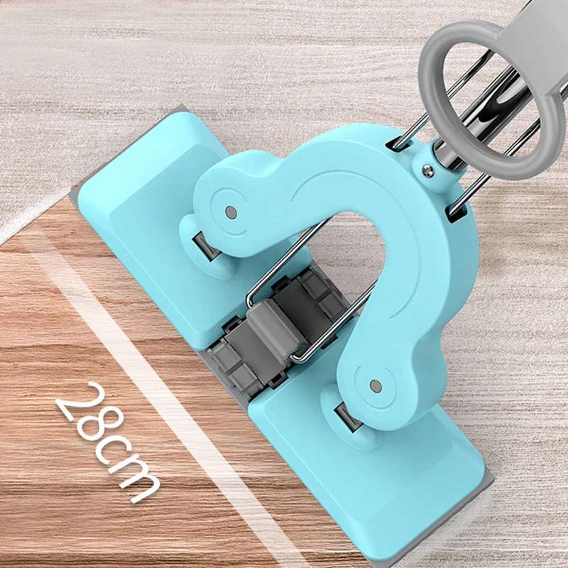 Клей хлопковые швабры сильное впитывание воды складной сжимающий плоский моп