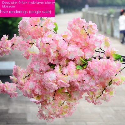 

Искусственный вишневый цветок 100 см