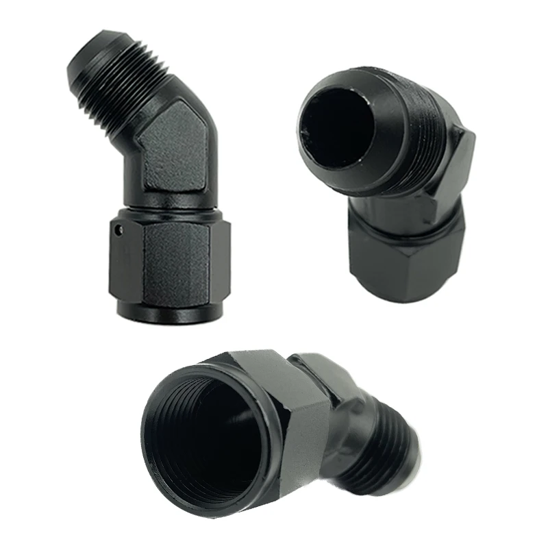 Фитинги для масляного топлива Анодированный алюминиевый адаптер топливного