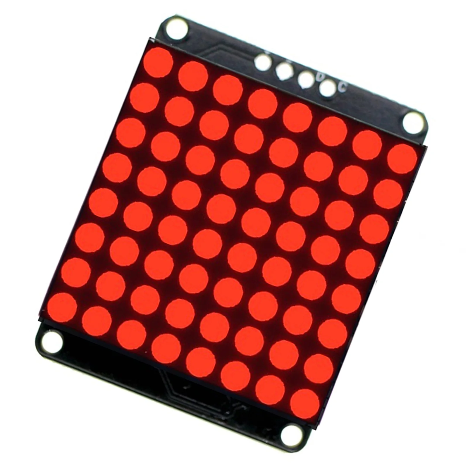 Фото Модуль матричного светодиодного дисплея 8x8 с интерфейсом I2C, драйвер HT16K33, модуль светодиодной матрицы для Arduino №3