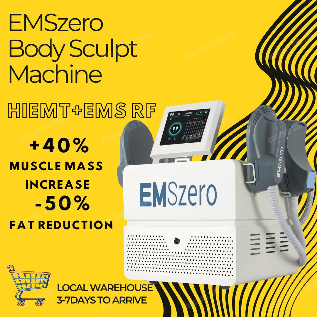 

2023 DLS-EMSLIM Weight Loss EMS Muscle Building Electromagnetic EMSzero RF Sculpting Machine