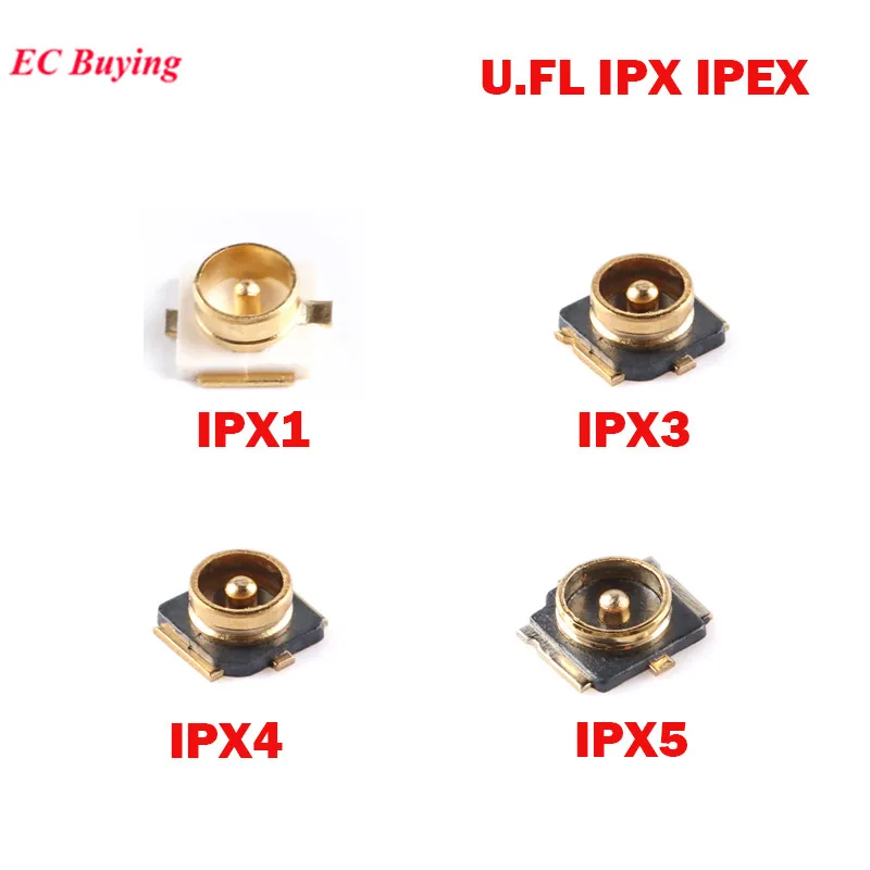 10 шт. IPX1/IPX3/IPX4/IPX5 UFL сиденье IPEX/разъем IPX RF коаксиальный контакт SMD SMT припой PCB антенный разъем Jack