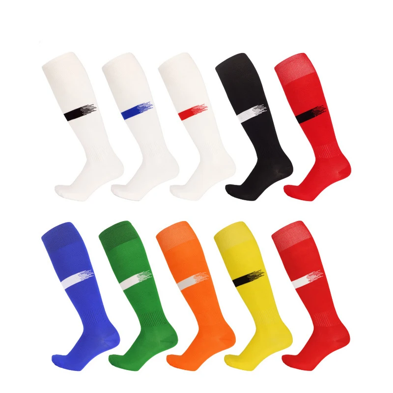 Thin Sectionfootball Socks men's Training Ball Socks children's Striped Sports Sock Soccer Socks men's Long Socks Children