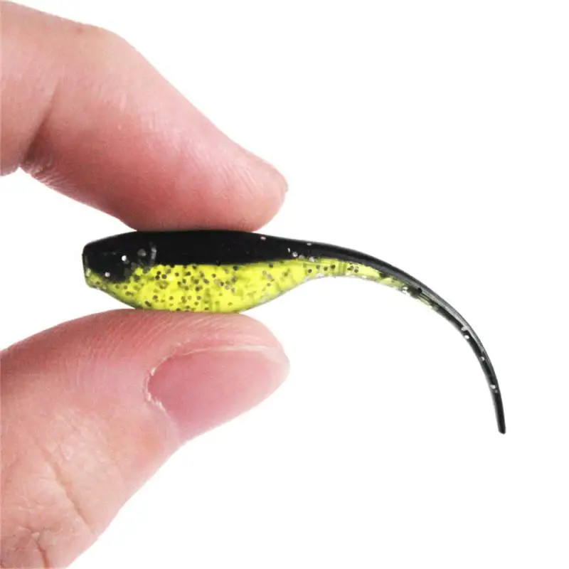 

5 см/0,7 г бионическая приманка двухцветная игольчатая хвост Luya искусственная приманка для речной рыбалки Морская рыбалка оптовая продажа рыболовные приманки рыболовные аксессуары