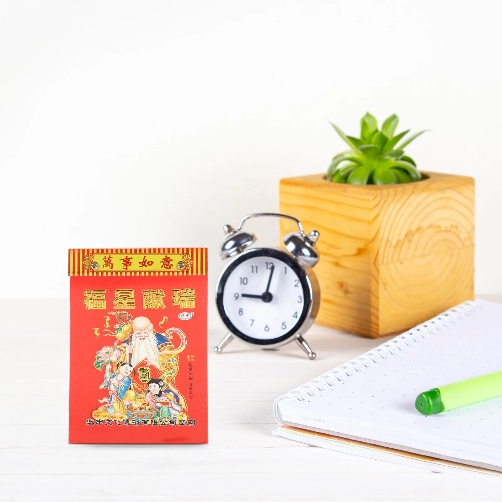 Подвесной календарь на 2024 китайский лунный домашний вытянутый вручную год