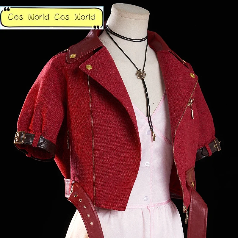 Косплей-игра Aerith gainsborо FFVII для косплея докидоки-R женщин финальная фантазия VII