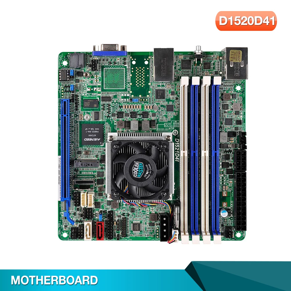 D1520D41 For ASRock ITX DDR4 IPMI Server Motherboard Fully Tested Good Quality D1520D41 For ASRock ITX DDR4 IPMI Server Motherboard Fully Tested Good Quality