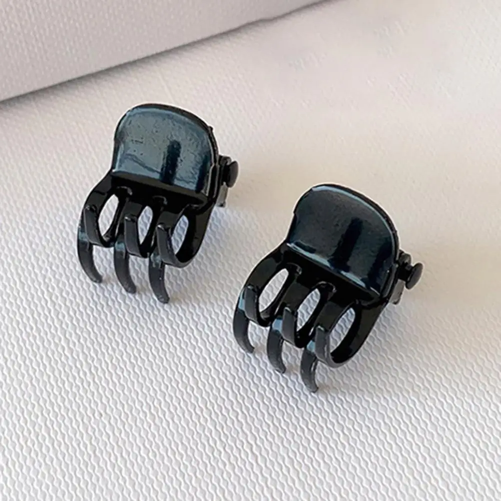 

Wear-resistant 2Pcs Beautiful Sweet Small Girl Hair Clips Cute Hair Pins Crossing Teeth Styling Tool