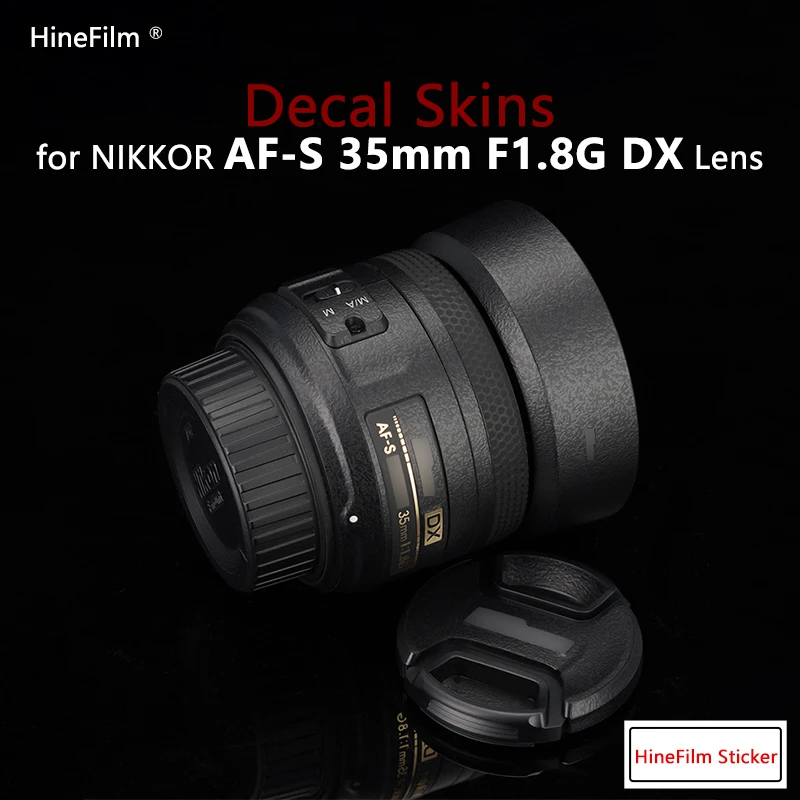 

Nikkor AFS 35 F1.8 Lens Protective Cover Skin for Nikon AF-S DX Nikkor 35mm f/1.8G Lens Decal Protector Anti-scratch Film