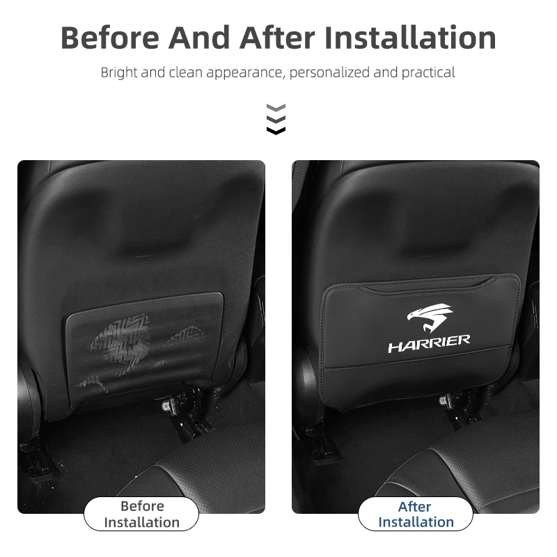 Защита спинки автомобильного сиденья противоударная накладка органайзер для