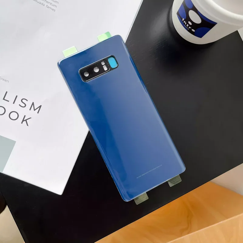 Замена стекла задней крышки для Samsung Galaxy Note 8 SM-N9500 n950f n9508 крышка батарейного