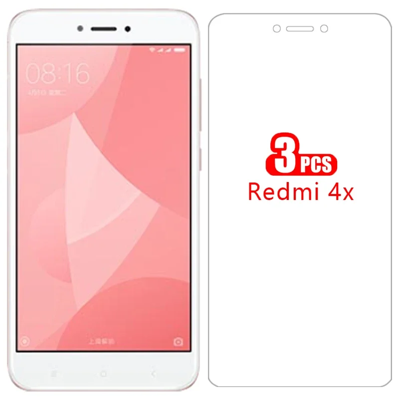 чехол для xiaomi redmi 4x защитная пленка экрана закаленное стекло на redmi4x 4 x x4 защитный