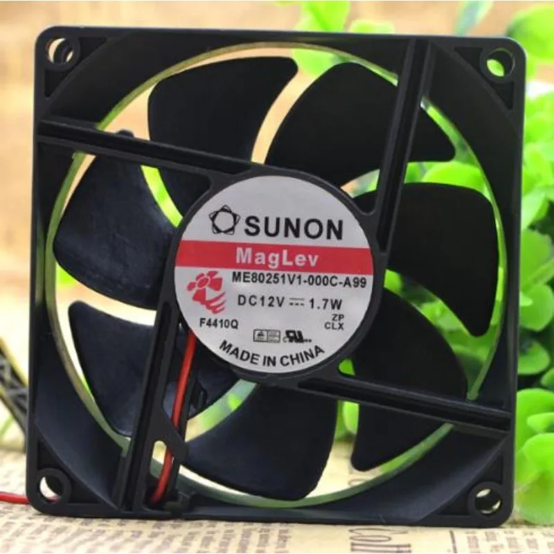 Новый вентилятор ЦП для TAJUN ME80251V1-000C-A99 12 в 1,7 Вт 8 см 8025 бесшумный охлаждающий вентилятор 80*80*25 мм
