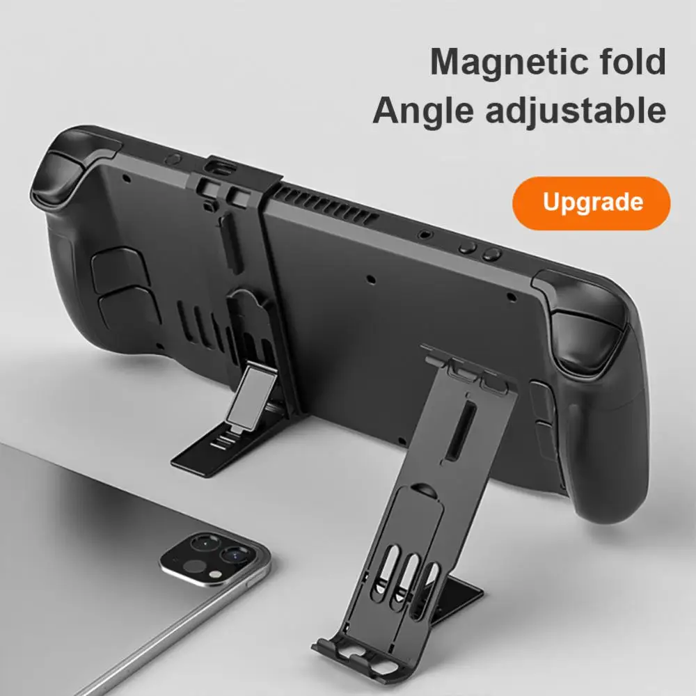 

2023 Popular New Portable Holder Stand SD Bracket 3-speed Adjustment Cable Management Buckle Compatible For Steam Deck Host