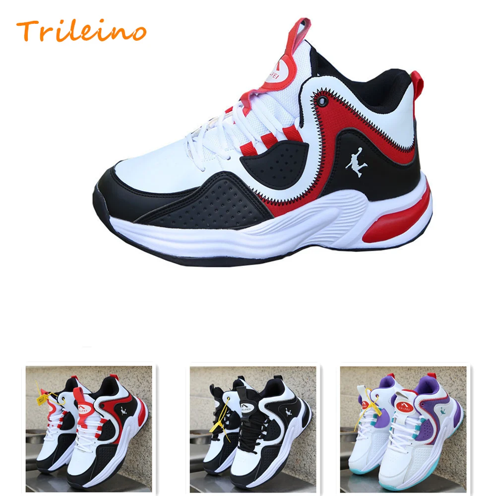 

Новые брендовые профессиональные мужские белые черные красные баскетбольные туфли мужские спортивная обувь для Баскетбольная высококаче...