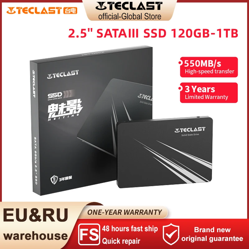 

Teclast Original SSD Hard Disk 240GB 480GB 2.5" SSD HARD DRIVE Internal Solid State Drive Disk For Desktop Laptop PC SATA 3.0