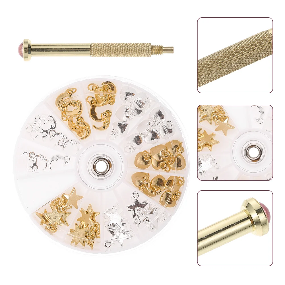 

Nail Pendant Dangle DIY Tool Manicure Tools Drill Metal Accessories