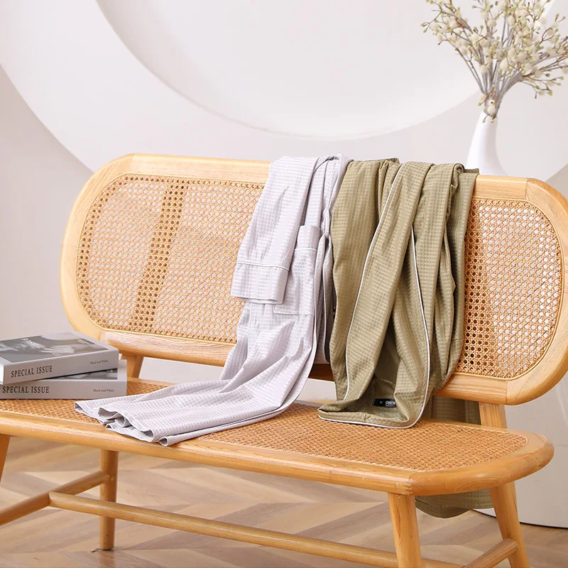 Couple Nightgown Silk Satin Bathrobe Sexy Kimono Robe Unisex Men Women Couple Robes Solid Vintage Sleepwear Pajamas Home Clothes