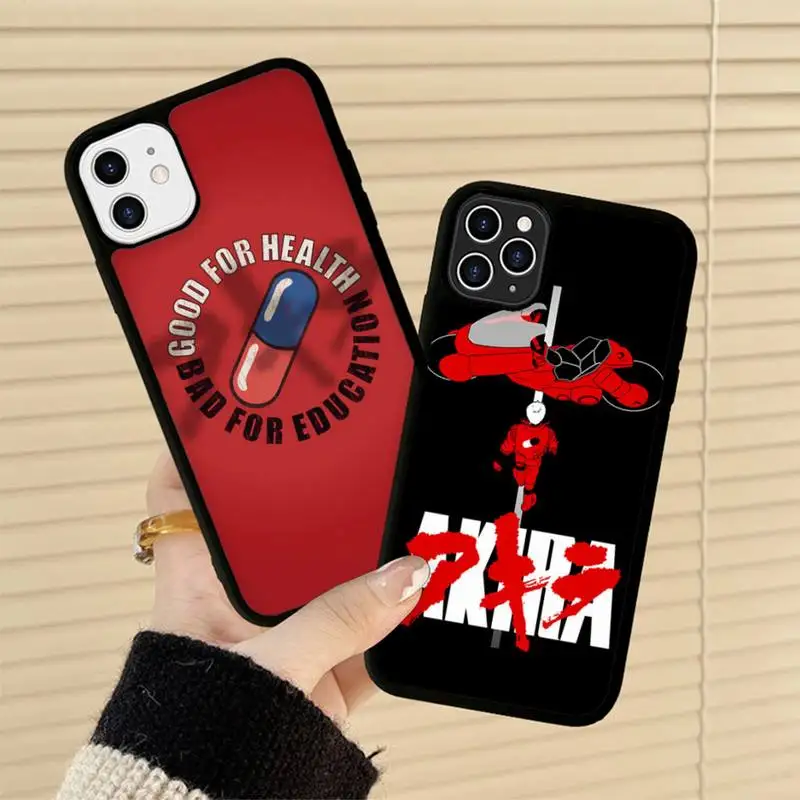 

Akira 1988 Film Phone Case Silicone PC+TPU Case for iPhone 11 12 13 Pro Max 8 7 6 Plus X SE XR Hard Fundas