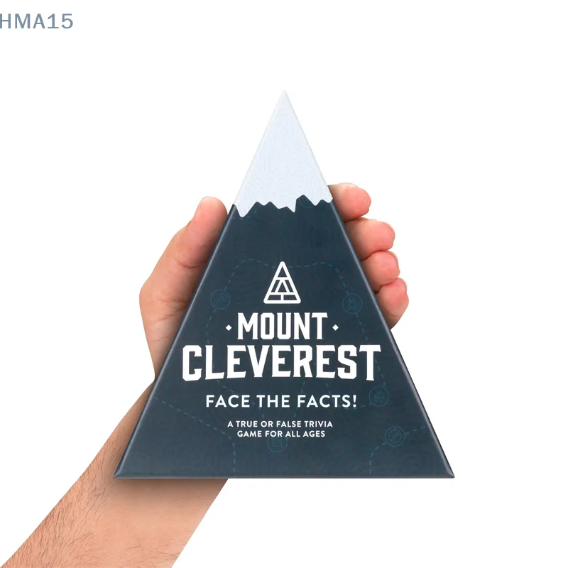 MOUNT CLEVEREST — оригинальное издание | Игра True или False Trivia Веселая семейная карточная