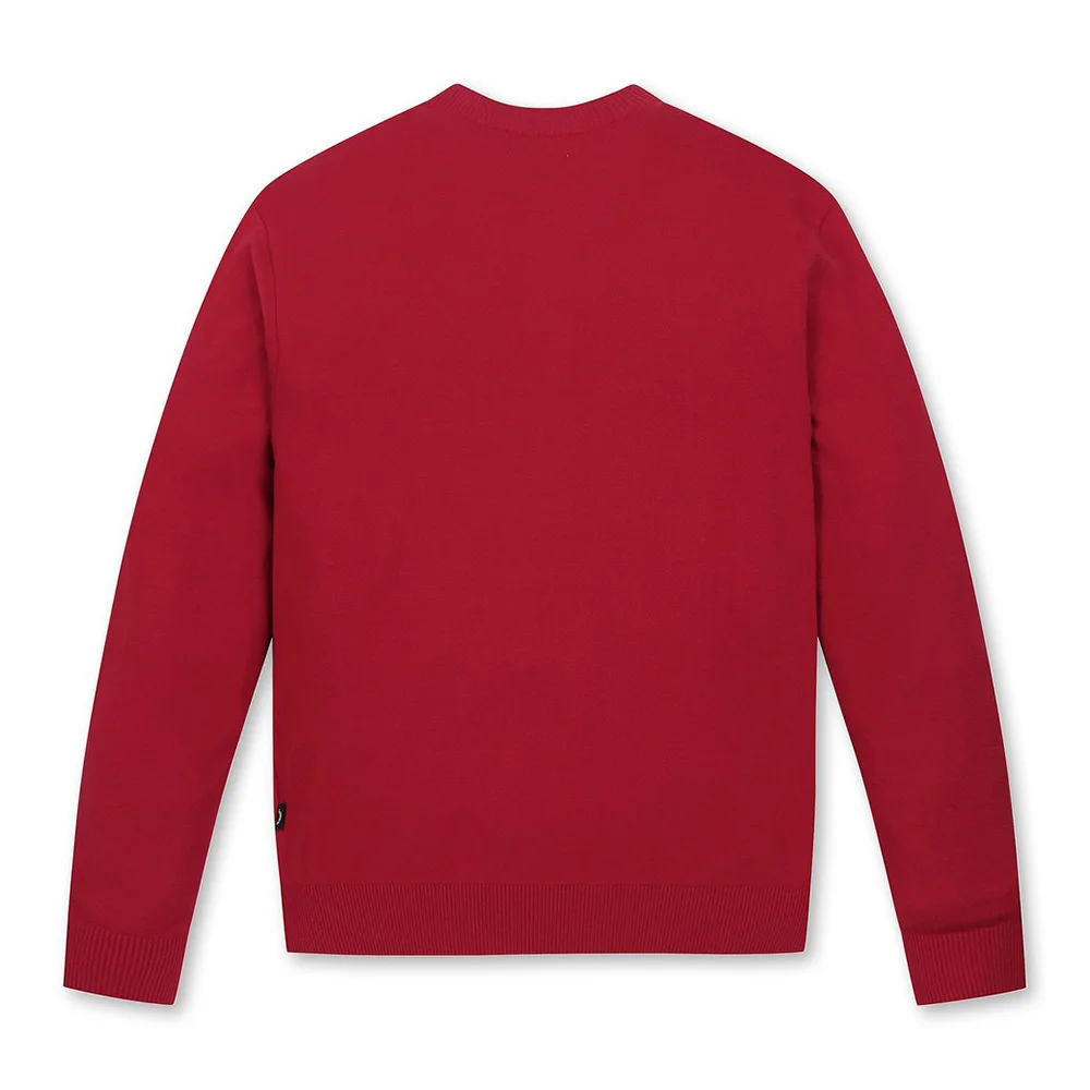 Покажите свой модный наряд. Женский теплый вязаный свитер. Изысканный и