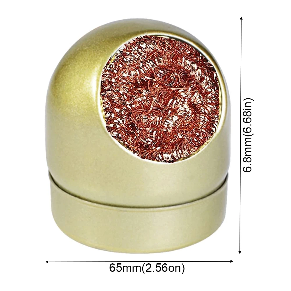 

Набор латунных наконечников для чистки паяльника, 50 шт./партия