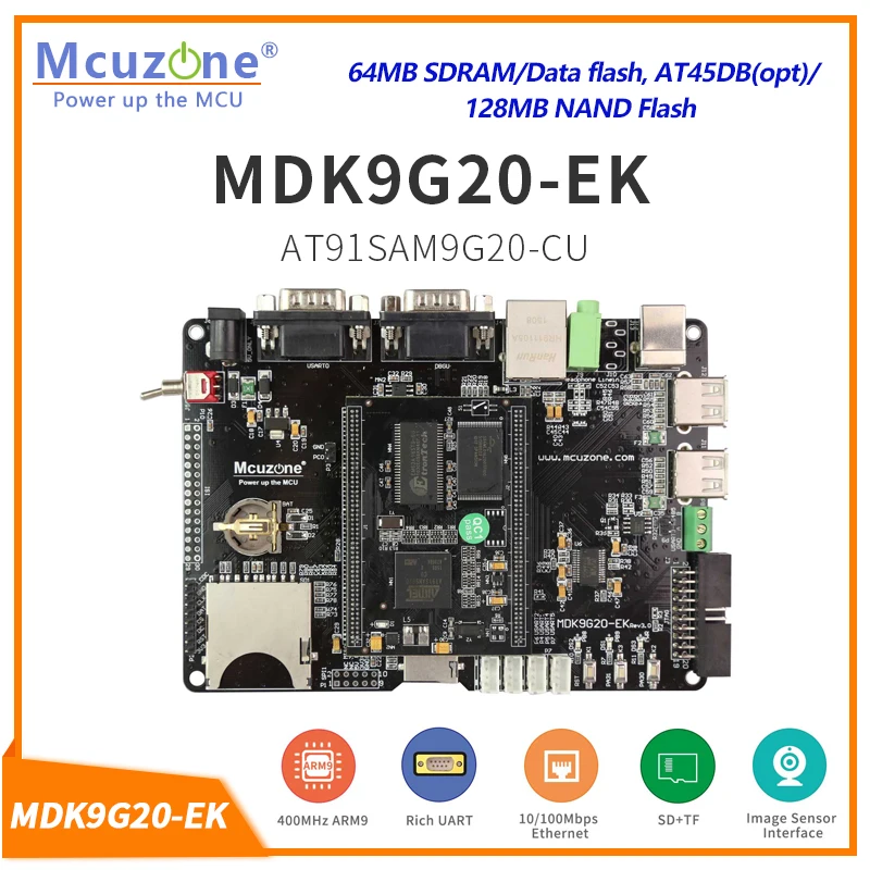 MDK9G20-EK AT91SAM9G20 ARM9 ATMEL MCIROCHIP 400 МГц sam9g20 9G20 пульт дистанционного управления IoT шлюз