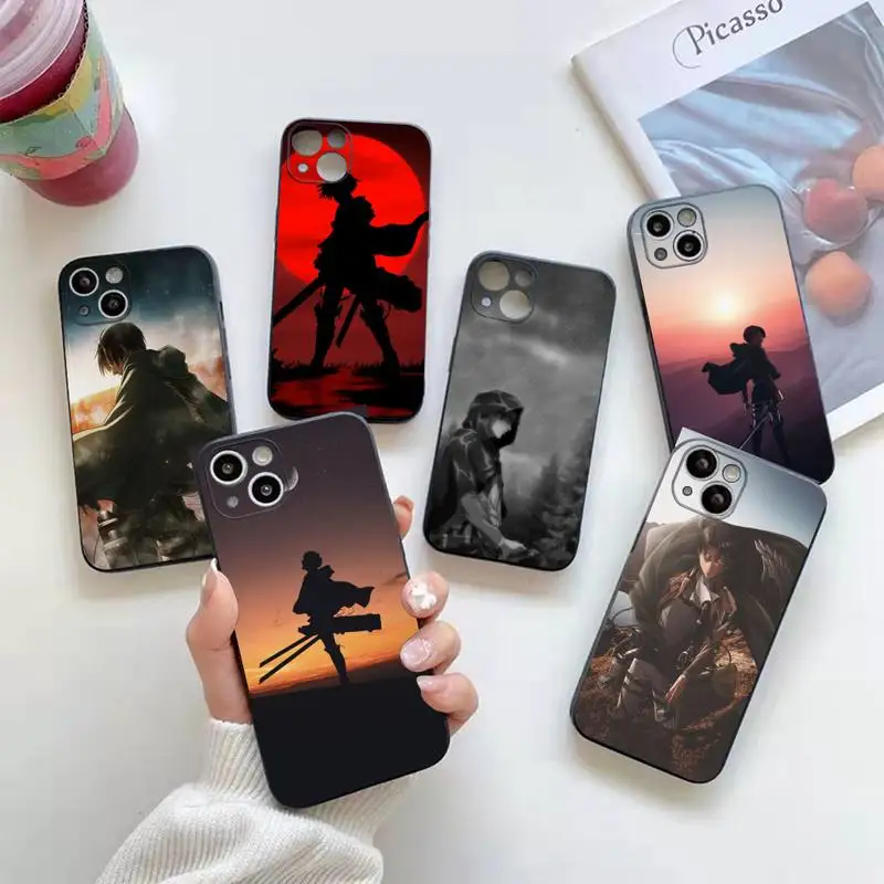 

Чехол для телефона Levi Ackerman для iphone 14 Plus 13 12 Mini 11 Pro XS Max X XR