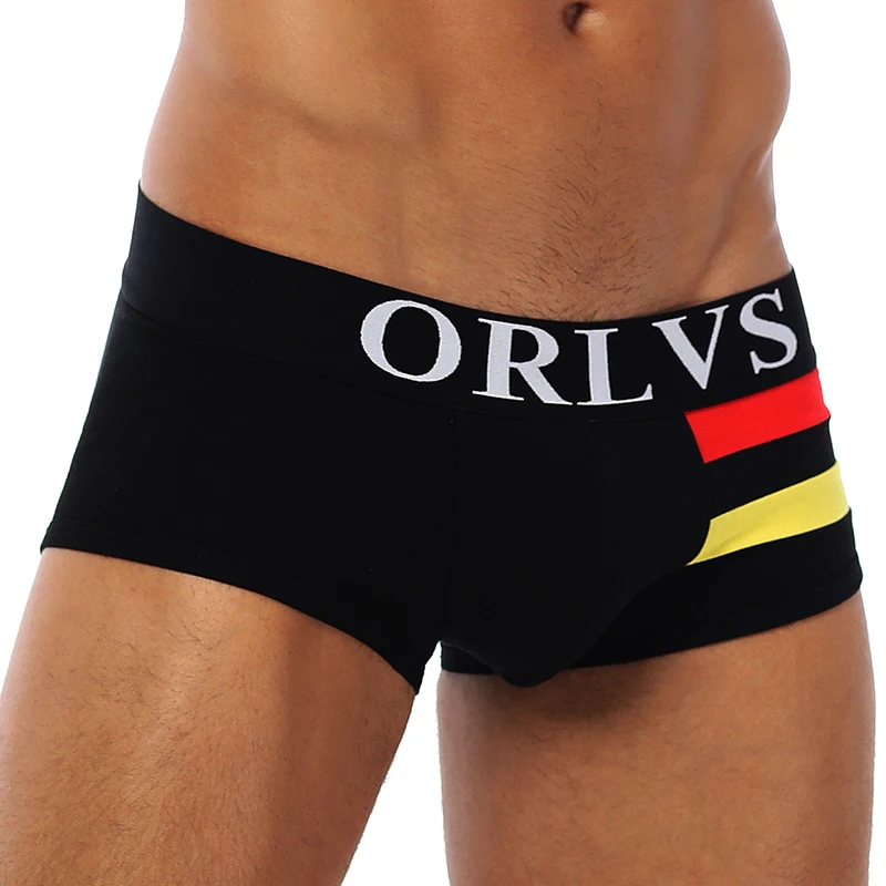 

ORLVS Boxers Full Of Color Male Underpants Soft Comforable Fit An Elastic Band Of Personality Close-fitting Clothing Sport Short