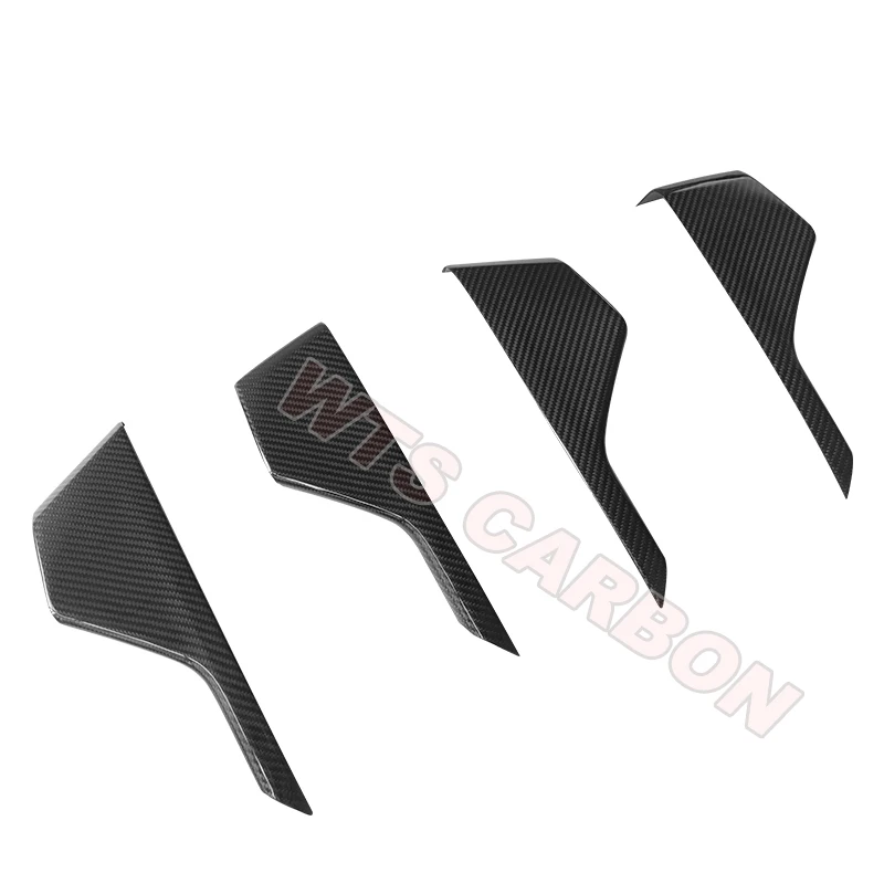 Настоящие аксессуары для интерьера из углеродного волокна крышка центральной