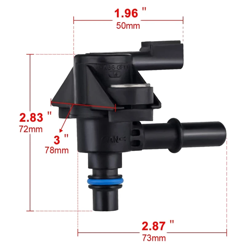 Vapor Canister Purge Valve Solenoid For Ford Lincoln F-150 Explorer Escape Edge Mustang Fusion MKT/ MKX/ MKS 9U5Z9C915H