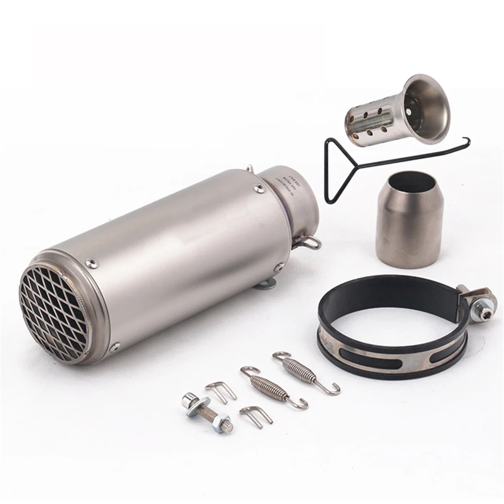 

Универсальный выхлопной глушитель для мотоцикла, глушитель для Yamaha R25 R1 Z750 R3 Mt07 Mt09, модификация 51 мм 60 мм