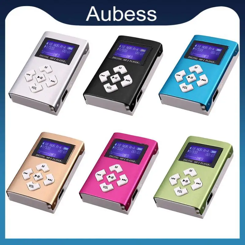 

With Lcd Screen Mp3 Music Player Mini Walkman Fashion Ipod Touch Portable Music Media Support 32gb Tf Card Sport Clip