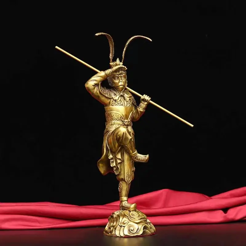 Tengyun Sun Xingzhe Gazes In The Distance Admiring Бронзовые статуи и украшения для домашнего декора