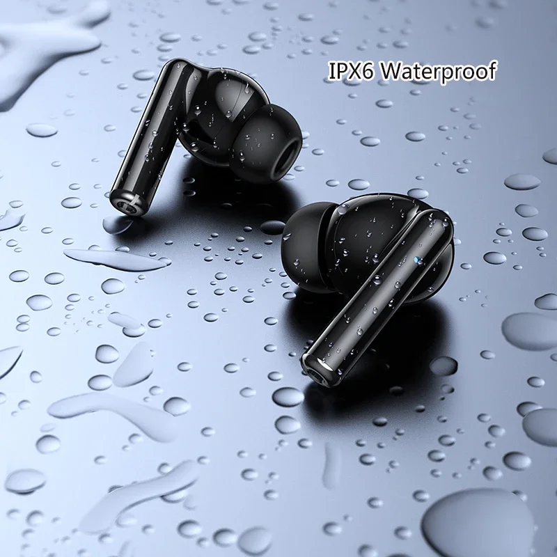 Беспроводные Наушники Awei T61 Bluetooth 5 3 спортивные шумоподавляющие наушники ENC с 4