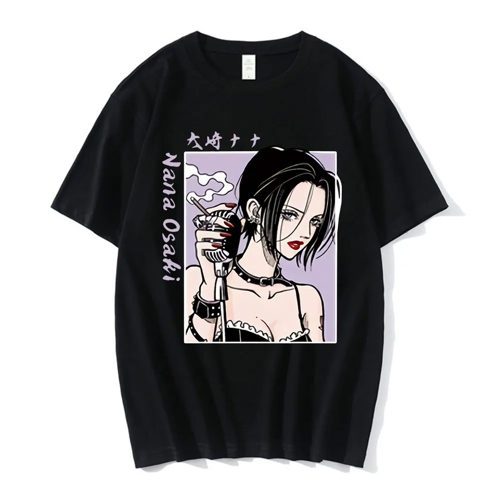 

Japanese Anime Osaki Nana T Shirt Men's Women Kawaii Manga T-shirts Harajuku Vintage Summer Top Unisex Tshirt Female Streetwear