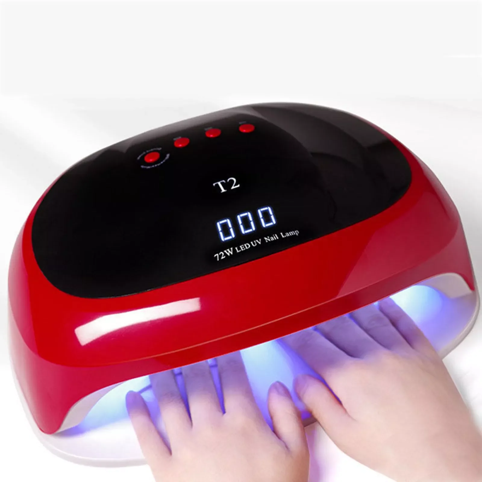 

NEW2023 72W UV Lamp LED Nail Lamp With 36 LEDs Two Hand Lamp Nail Dryer With Smart Sensor Manicure Curing For Nail Art Salon