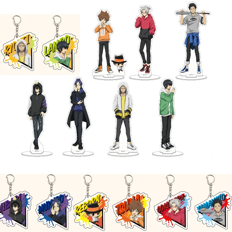 

Аниме хитман Реборн! Брелок для ключей Sawada Tsunayoshi Gokudera Hayato